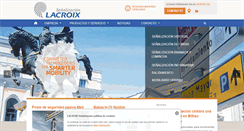 Desktop Screenshot of lacroixnorte.com